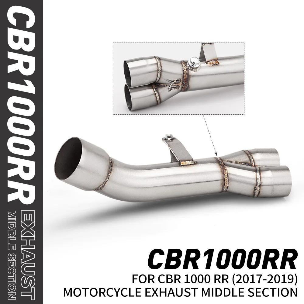 For CBR1000RR CBR 1000 RR 2017-2019 Escape Motorcycle Exhaust Muffler Middle Link Pipe
For CBR1000RR CBR 1000 RR 2017-2019 Escape Motorcycle Exhaust Muffler Middle Link Pipe