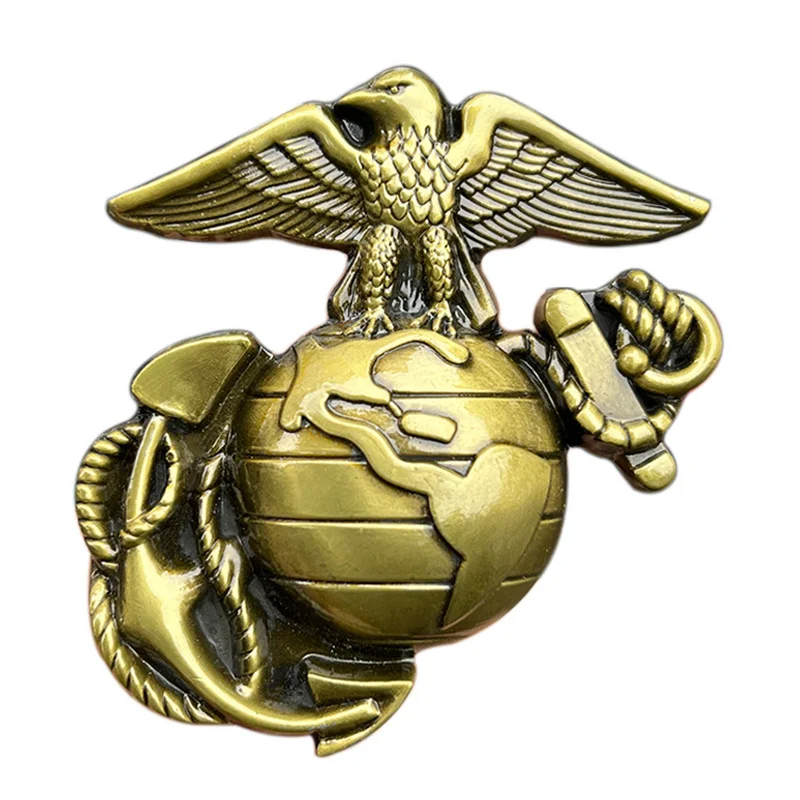 Zinc alloy US Marine Corps earth anchor eagle belt buckle western style
Zinc alloy US Marine Corps earth anchor eagle belt buckle western style
