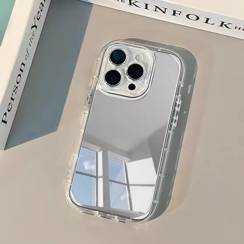 Luxury Transparent Mirror Phone Case for IPhone 16 15 14 13 12 11 XS Pro Max X XR 7 8 Plus Comes with Makeup Mirror Phone Case
Luxury Transparent Mirror Phone Case for IPhone 16 15 14 13 12 11 XS Pro Max X XR 7 8 Plus Comes with Makeup Mirror Phone Case