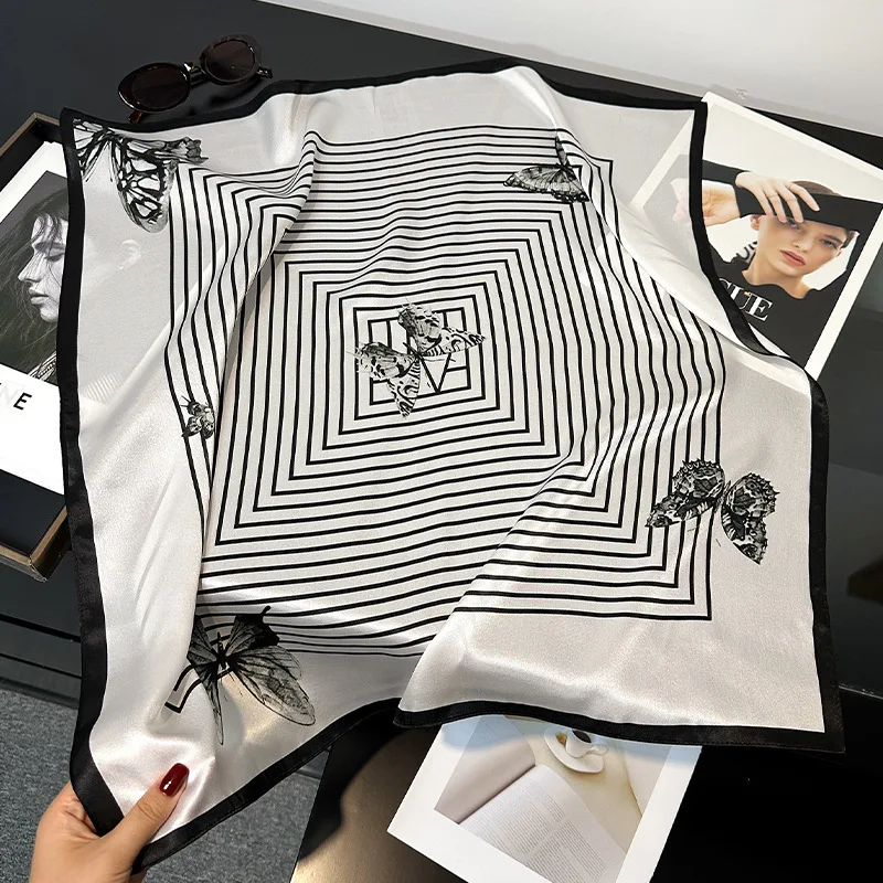 New 100% Natural Real Silk Scarf Women Hair Foulard Luxury High Quality Bandana Square Headband Hijab Poncho Scarves Pashmina
New 100% Natural Real Silk Scarf Women Hair Foulard Luxury High Quality Bandana Square Headband Hijab Poncho Scarves Pashmina