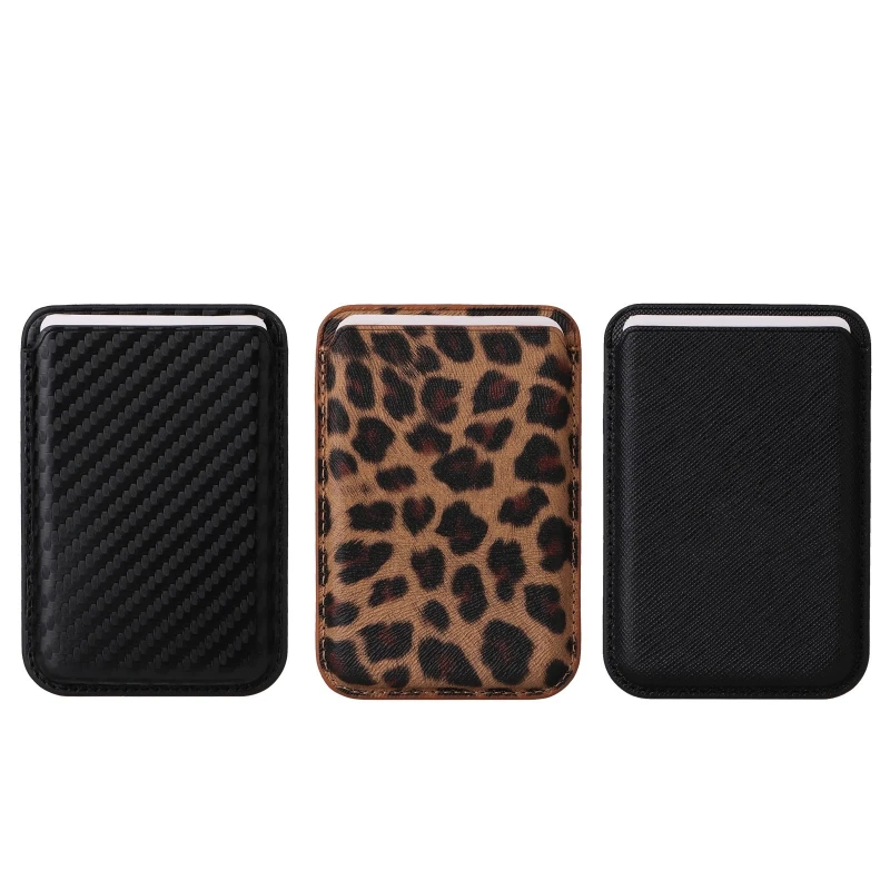 Saffiano Leather Leopard Print Carbon Fiber For Magsafe Wallet Strong Magnetic Card Holder Case For iPhone 17 16 15 14 13 12 Pro
Saffiano Leather Leopard Print Carbon Fiber For Magsafe Wallet Strong Magnetic Card Holder Case For iPhone 17 16 15 14 13 12 Pro