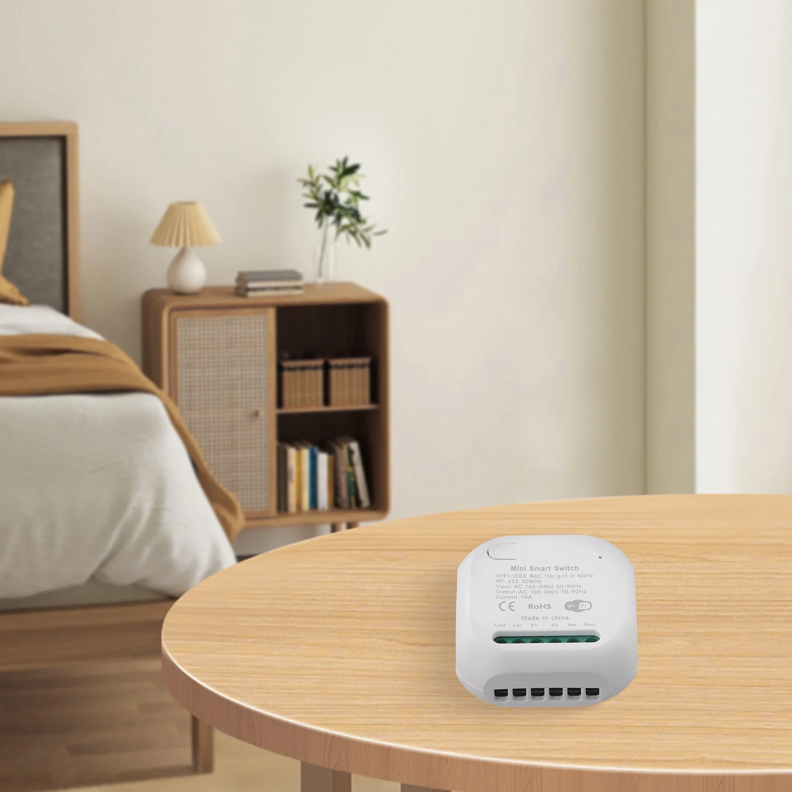 Беспроводное Wi-Fi реле с управлением, ток 10А/16А, напряжение 100-240В, управление несколькими устройствами, реле для умного дома с двусторонним управлением
Беспроводное Wi-Fi реле с управлением, ток 10А/16А, напряжение 100-240В, управление несколькими устройствами, реле для умного дома с двусторонним управлением