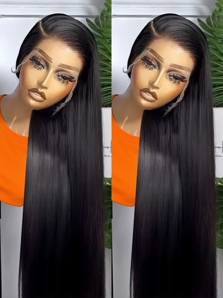 40 46 Inch Transparent 13x6 HD Lace Frontal Human Hair Wigs Preplcuked 13x4 Lace Front Wigs For Women Brazilian 300% Density
40 46 Inch Transparent 13x6 HD Lace Frontal Human Hair Wigs Preplcuked 13x4 Lace Front Wigs For Women Brazilian 300% Density