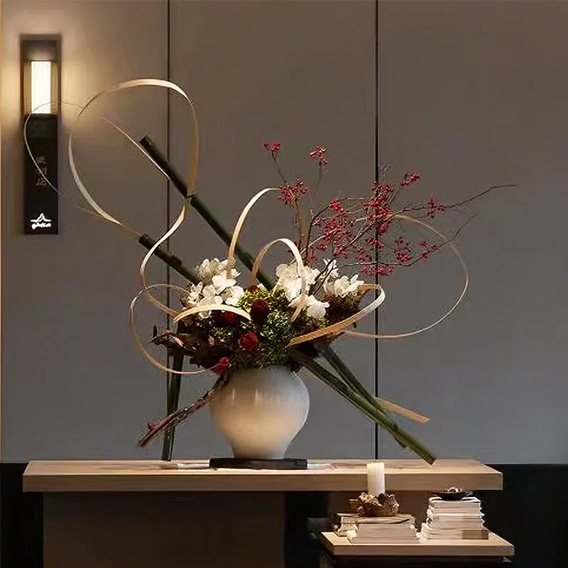 Artificial flower art Meichen shopping mall hotel desktop flower arrangement fake flower bouquet fake plant decorative ornament
Artificial flower art Meichen shopping mall hotel desktop flower arrangement fake flower bouquet fake plant decorative ornament
