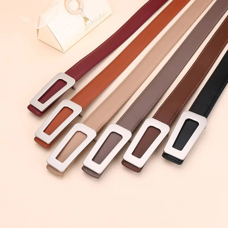 Luxury Leather Belt Women's Belt High-end Feel Business Fashion Simplicity Paired with Suit Jeans
Luxury Leather Belt Women's Belt High-end Feel Business Fashion Simplicity Paired with Suit Jeans