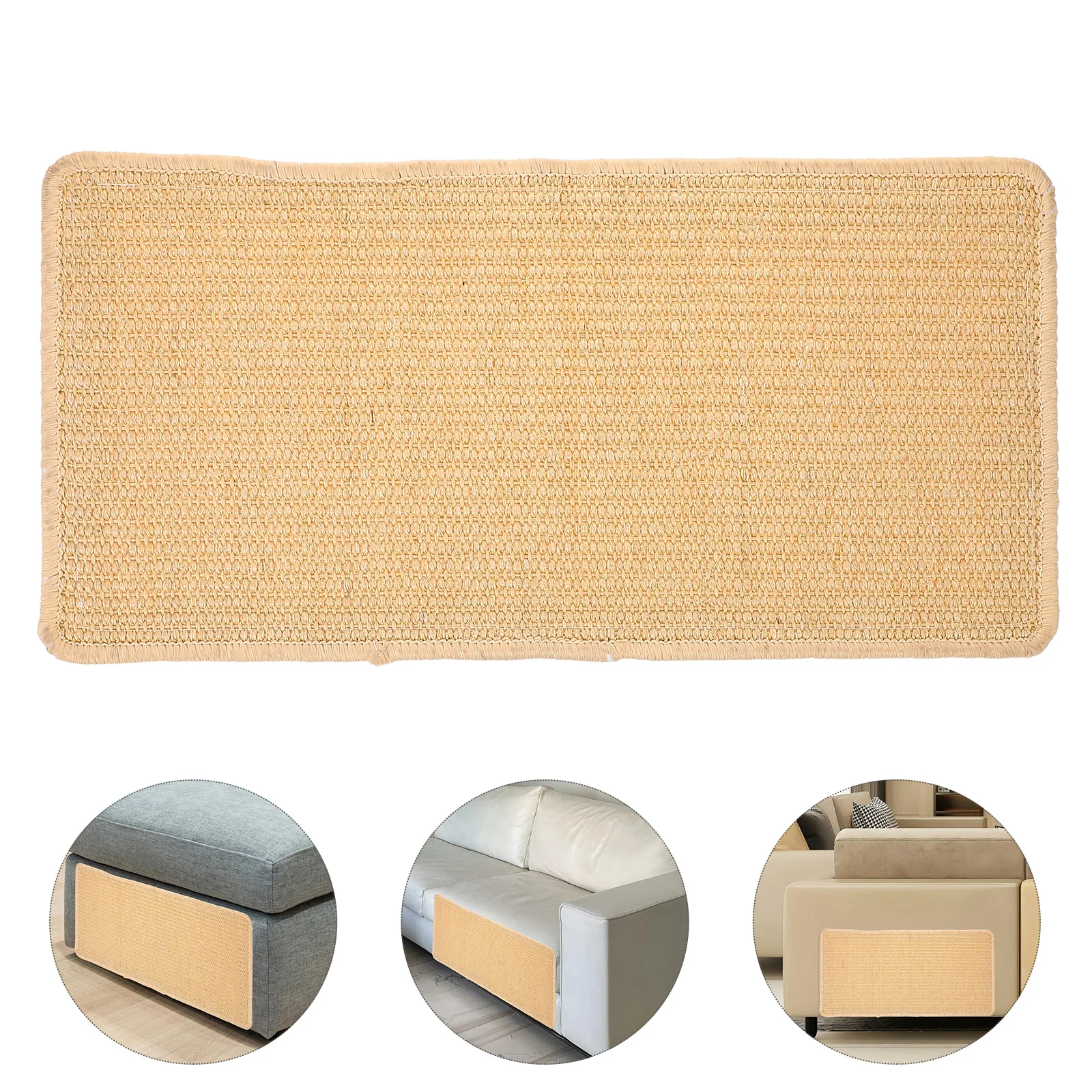 19.65x9.8 Sisal Cat Scratcher Mat Wall Mounted Vertical Scratch Pad Kitten Board Sofa Furniture Protector Indoor Anti-Scratch
19.65x9.8 Sisal Cat Scratcher Mat Wall Mounted Vertical Scratch Pad Kitten Board Sofa Furniture Protector Indoor Anti-Scratch