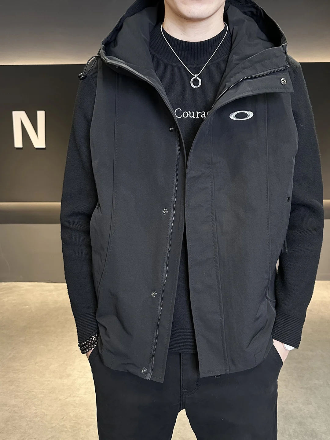 Warm Tee-in-One Men's Casual Du down Jaet Vest Faionable Urban Sle Polyester Fiber White Du down Thiened Outerwear
Warm Tee-in-One Men's Casual Du down Jaet Vest Faionable Urban Sle Polyester Fiber White Du down Thiened Outerwear