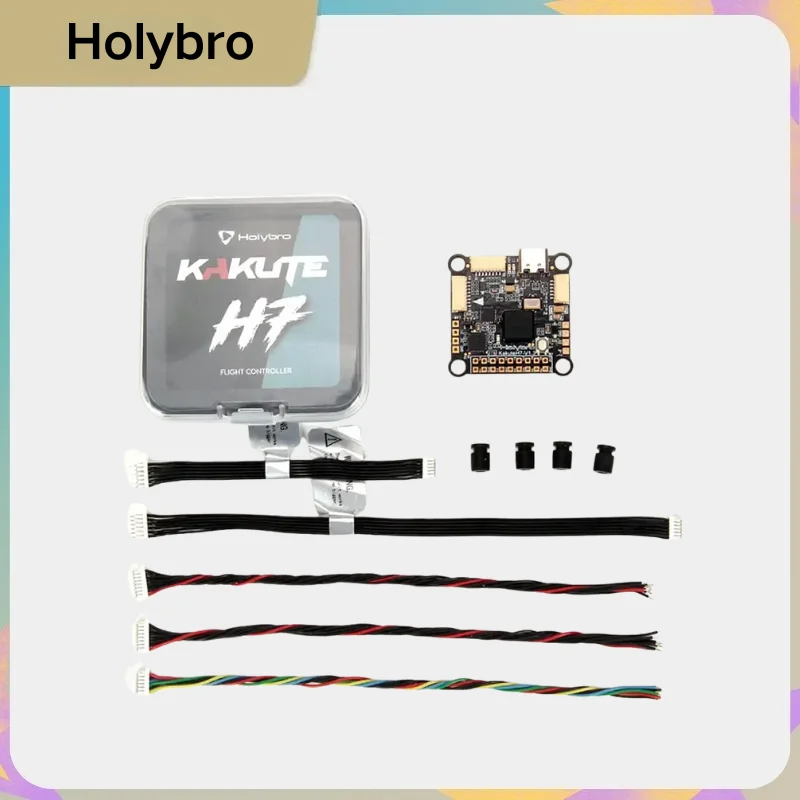 Holybro Kakute H7 V1.5 Flight Controller with ICM-42688-P IMU for FPV Drone, 30x30mm, 2-6S LiPo, Betaflight & DJI FPV Compatible
Holybro Kakute H7 V1.5 Flight Controller with ICM-42688-P IMU for FPV Drone, 30x30mm, 2-6S LiPo, Betaflight & DJI FPV Compatible