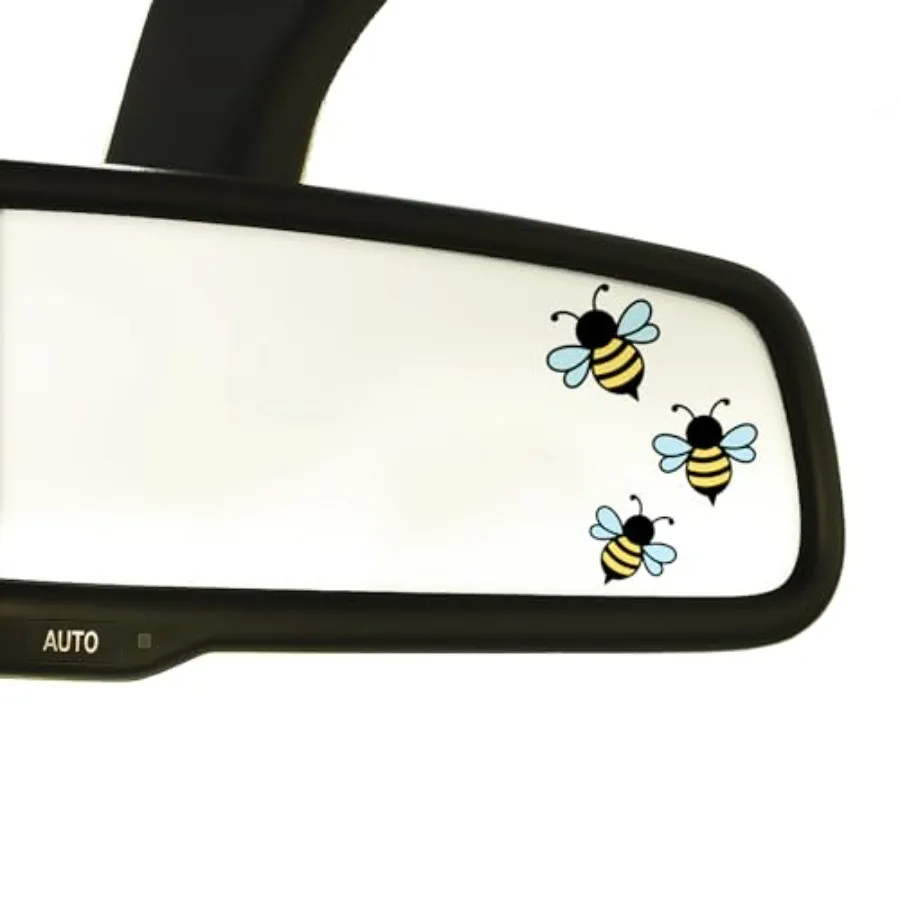 6 x Bee Rearview Mirror Decal, Tiny Bee Sticker, Waterproof Vinyl Mini Bee Sticker, Car Stickers, Laptop Sticker, Water Bottle
6 x Bee Rearview Mirror Decal, Tiny Bee Sticker, Waterproof Vinyl Mini Bee Sticker, Car Stickers, Laptop Sticker, Water Bottle