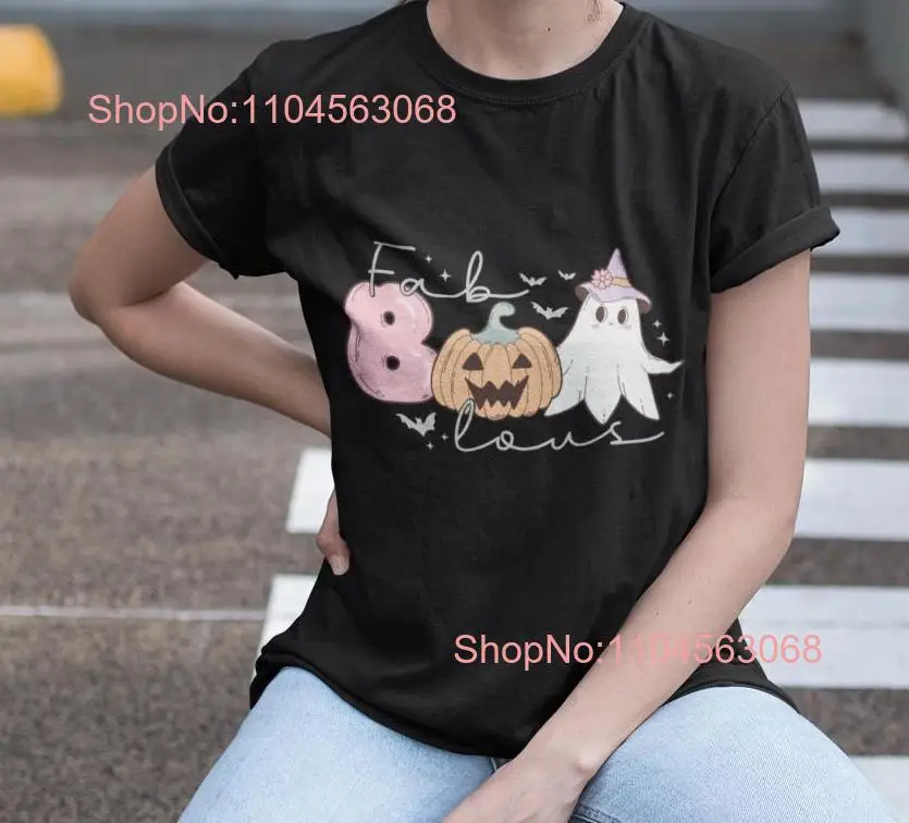 Крутая футболка в стиле ретро на Хэллоуин Fab Boo Lous Ghost Pumpkin Fun с длинными или короткими рукавами
Крутая футболка в стиле ретро на Хэллоуин Fab Boo Lous Ghost Pumpkin Fun с длинными или короткими рукавами