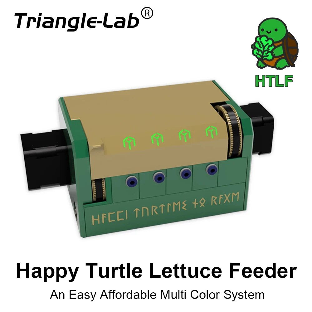Полный комплект Trianglelab HTLF Happy Turtle, кормушка для салата, маленькая коробка, черепаха, простая доступная многоцветная система для 3D-принтера Voron
Полный комплект Trianglelab HTLF Happy Turtle, кормушка для салата, маленькая коробка, черепаха, простая доступная многоцветная система для 3D-принтера Voron