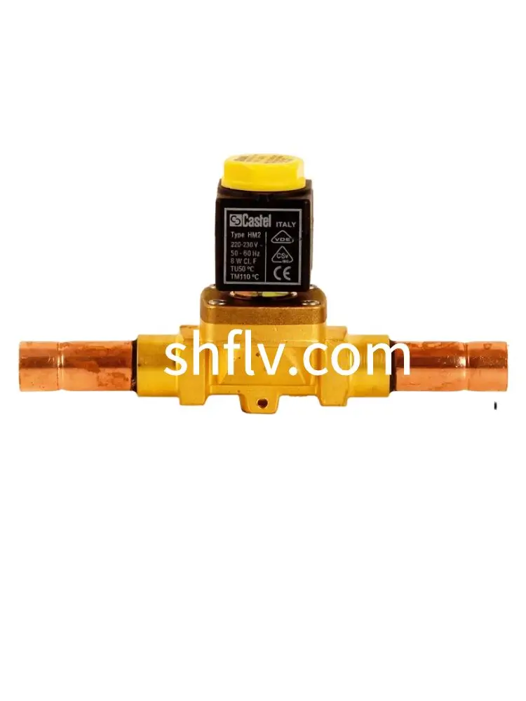 Castel welding Type 1078/4 air conditioning freezer solenoid valve 1078/4A6 Inner diameter of welded pipe is 12mm
Castel welding Type 1078/4 air conditioning freezer solenoid valve 1078/4A6 Inner diameter of welded pipe is 12mm