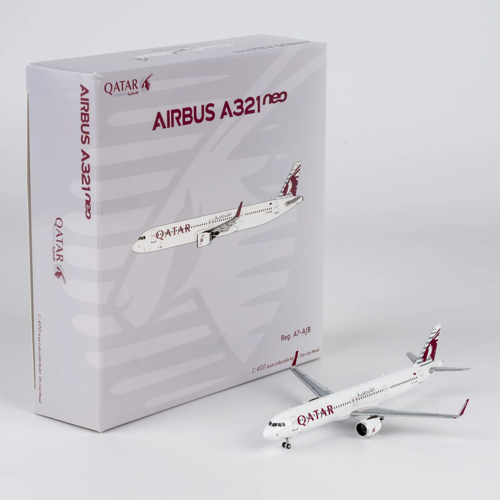 13147 Alloy Collectible Plane Gift NG Models 1:400 Qatar Airways Airbus A321neo Diecast Aircraft Jet Model A7-AJB
13147 Alloy Collectible Plane Gift NG Models 1:400 Qatar Airways Airbus A321neo Diecast Aircraft Jet Model A7-AJB