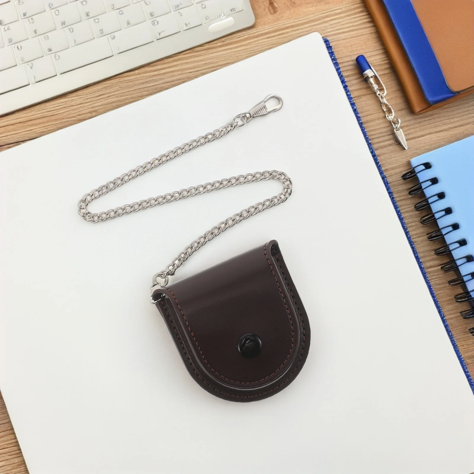 PU Pocket Watch Holder Case Mens Travel Watch Organizer Secure Portable Pouch for Scratch Proof Timepiece Storage
PU Pocket Watch Holder Case Mens Travel Watch Organizer Secure Portable Pouch for Scratch Proof Timepiece Storage