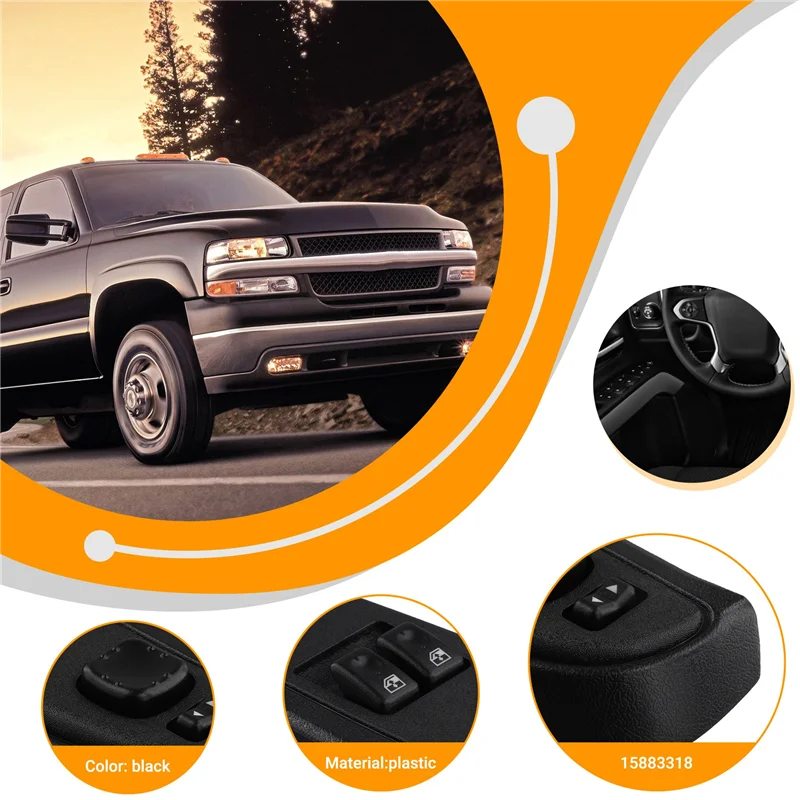 G9-15883318 Power Window Switch Door Lock Front Driver Side For 2003-2007 Silverado GMC Sierra DWS-226
G9-15883318 Power Window Switch Door Lock Front Driver Side For 2003-2007 Silverado GMC Sierra DWS-226