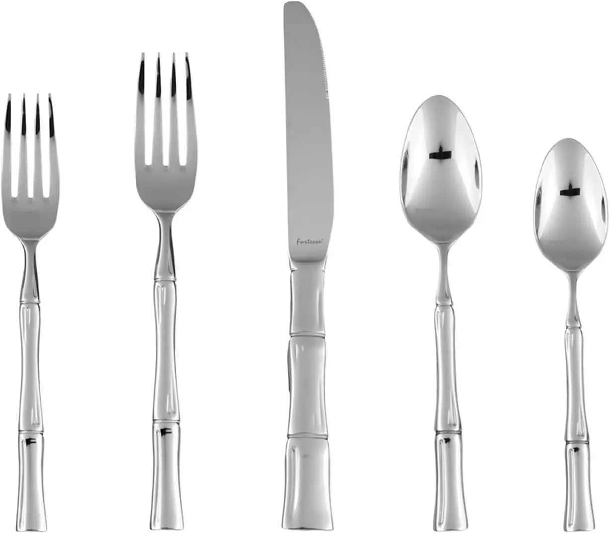 Royal Pacific 18/10 Stainless Steel Flatware Set, 5-Piece Place Setting with Knife, Forks, Spoons, Dishwasher Safe
Royal Pacific 18/10 Stainless Steel Flatware Set, 5-Piece Place Setting with Knife, Forks, Spoons, Dishwasher Safe