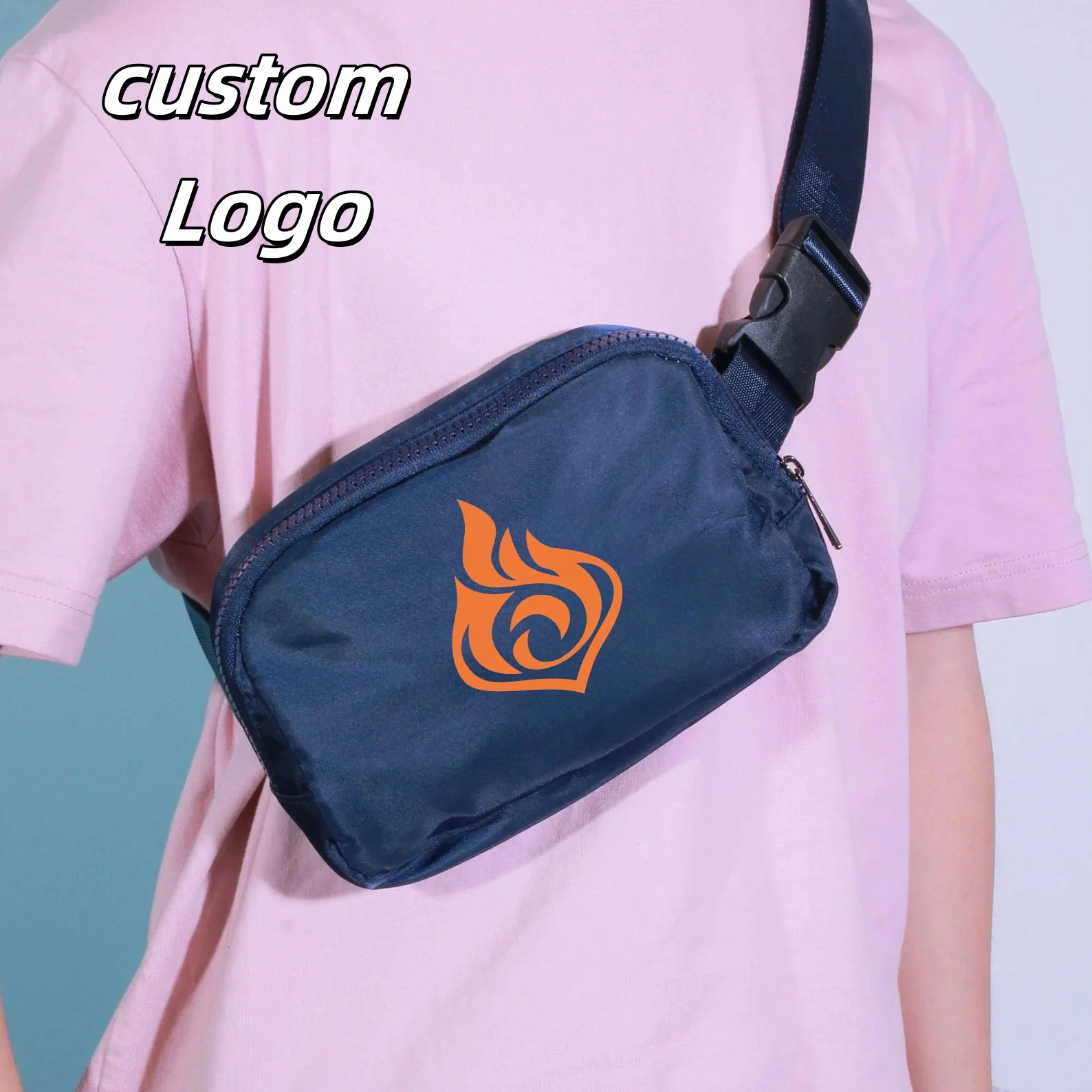 Personalized Custom Logo Men Women Casual Outdoor Sport Large Capacity Waterproof Waist Fanny Pack Mobile Phone Messenger Bag
Personalized Custom Logo Men Women Casual Outdoor Sport Large Capacity Waterproof Waist Fanny Pack Mobile Phone Messenger Bag