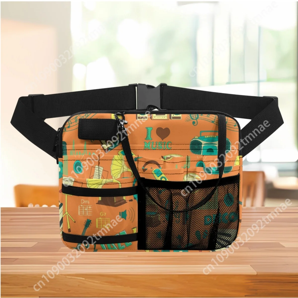 Music Instrument Designer Custom Fanny Pack Medical Nurse Organizer Adjustable Waist Strap Hip Bag for Stethoscopes Bandage
Music Instrument Designer Custom Fanny Pack Medical Nurse Organizer Adjustable Waist Strap Hip Bag for Stethoscopes Bandage