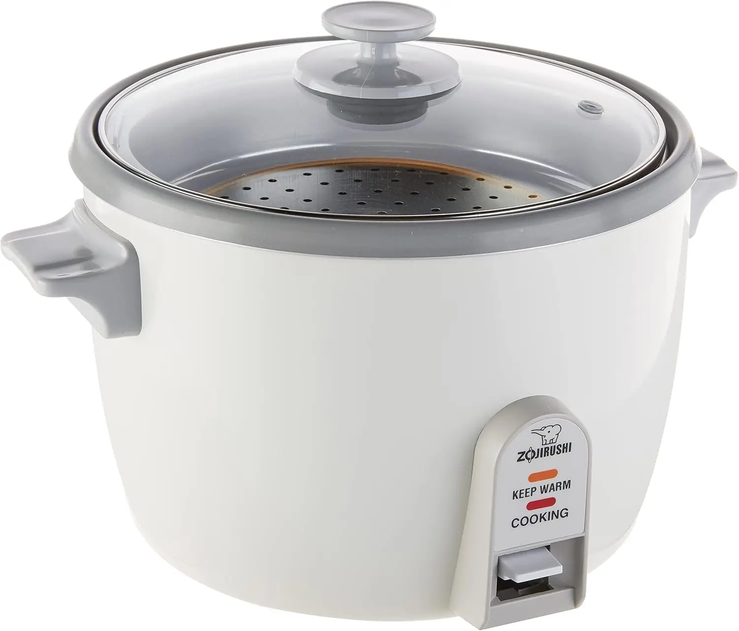 10-Cup Uncooked Rice Cooker, White - 1.8L Capacity, Keep Warm Function, Easy Clean
10-Cup Uncooked Rice Cooker, White - 1.8L Capacity, Keep Warm Function, Easy Clean
