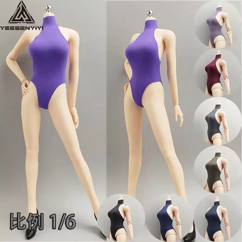 1/6 Female Soldier Trendy High Neck One-piece Swimsuit Model Accessories For 12'' Action Figure Body In Stock
1/6 Female Soldier Trendy High Neck One-piece Swimsuit Model Accessories For 12'' Action Figure Body In Stock