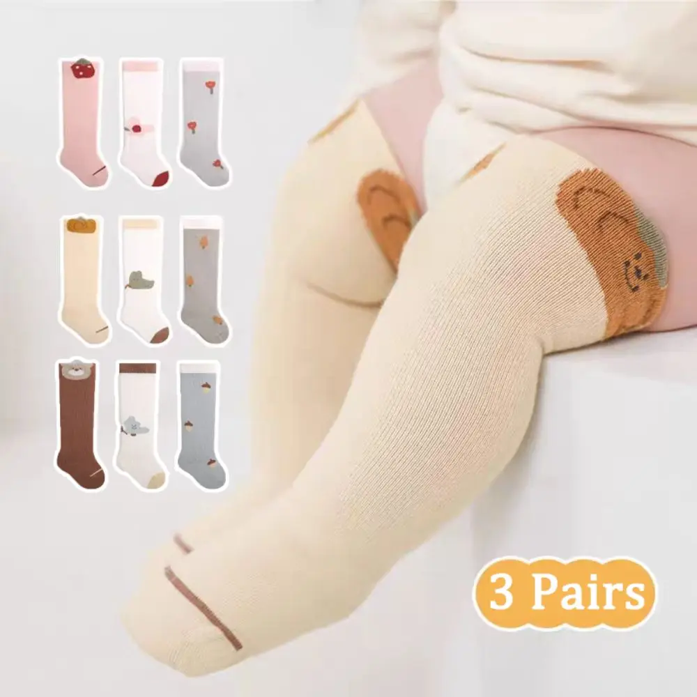 3Pairs Warm Strawberry Calf Socks Baby Cotton Flower Toddle Cotton Stockings Cute Animals Print Baby Mid Tube Socks Newborn
3Pairs Warm Strawberry Calf Socks Baby Cotton Flower Toddle Cotton Stockings Cute Animals Print Baby Mid Tube Socks Newborn