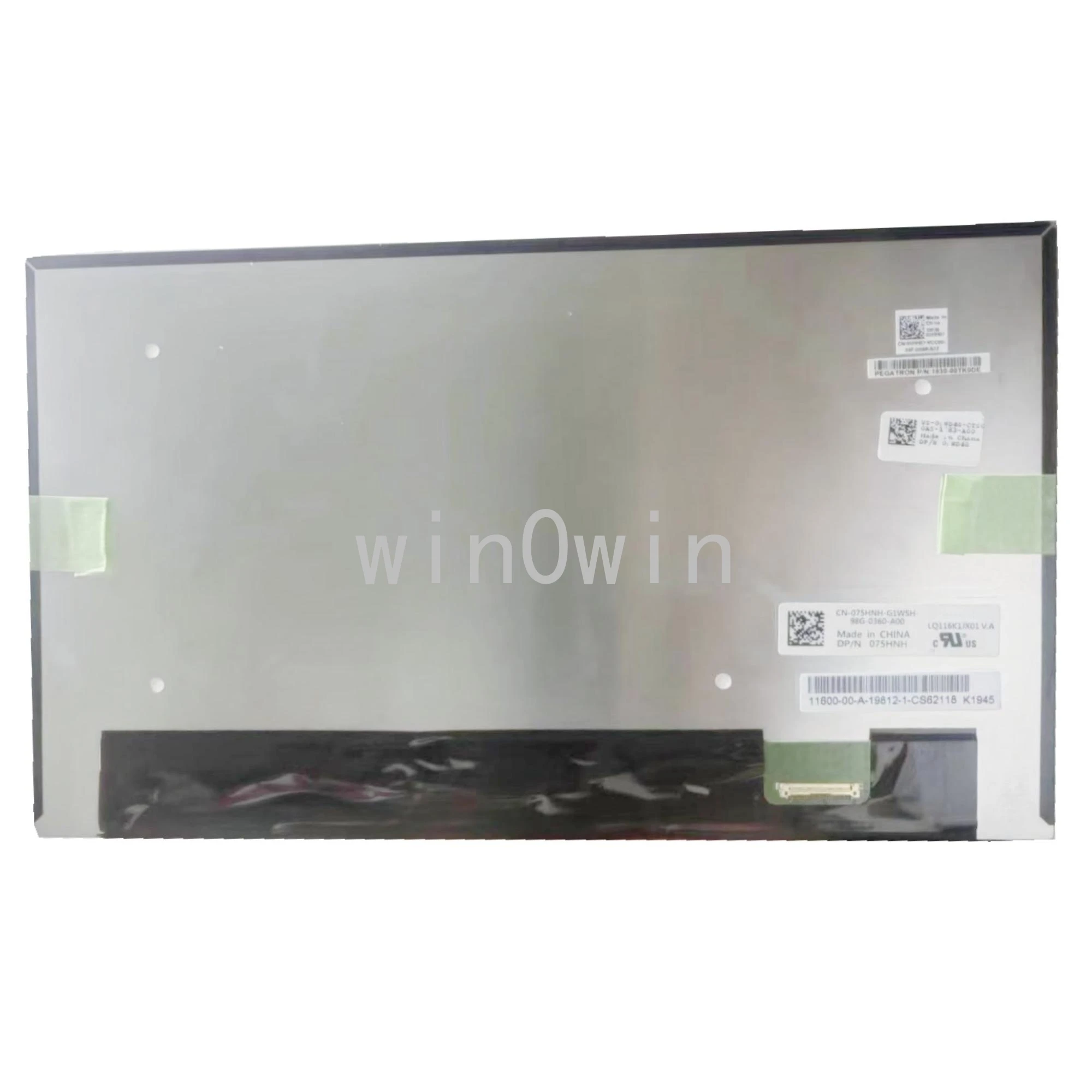 LQ116K1JX01 V.A 1366x768 11.6" LED Laptop LCD Screen Tested Panel Replacement 30pins
LQ116K1JX01 V.A 1366x768 11.6" LED Laptop LCD Screen Tested Panel Replacement 30pins