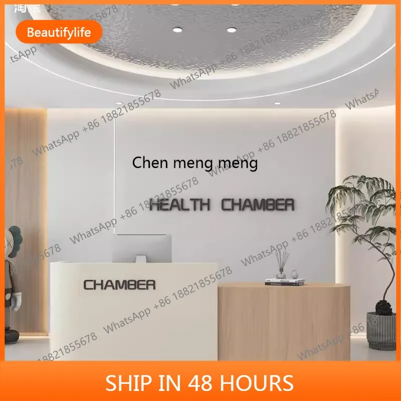 Bar checkout page Company curved front desk Reception Clothing store Beauty salon Training institution Hair salon Light luxury
Bar checkout page Company curved front desk Reception Clothing store Beauty salon Training institution Hair salon Light luxury