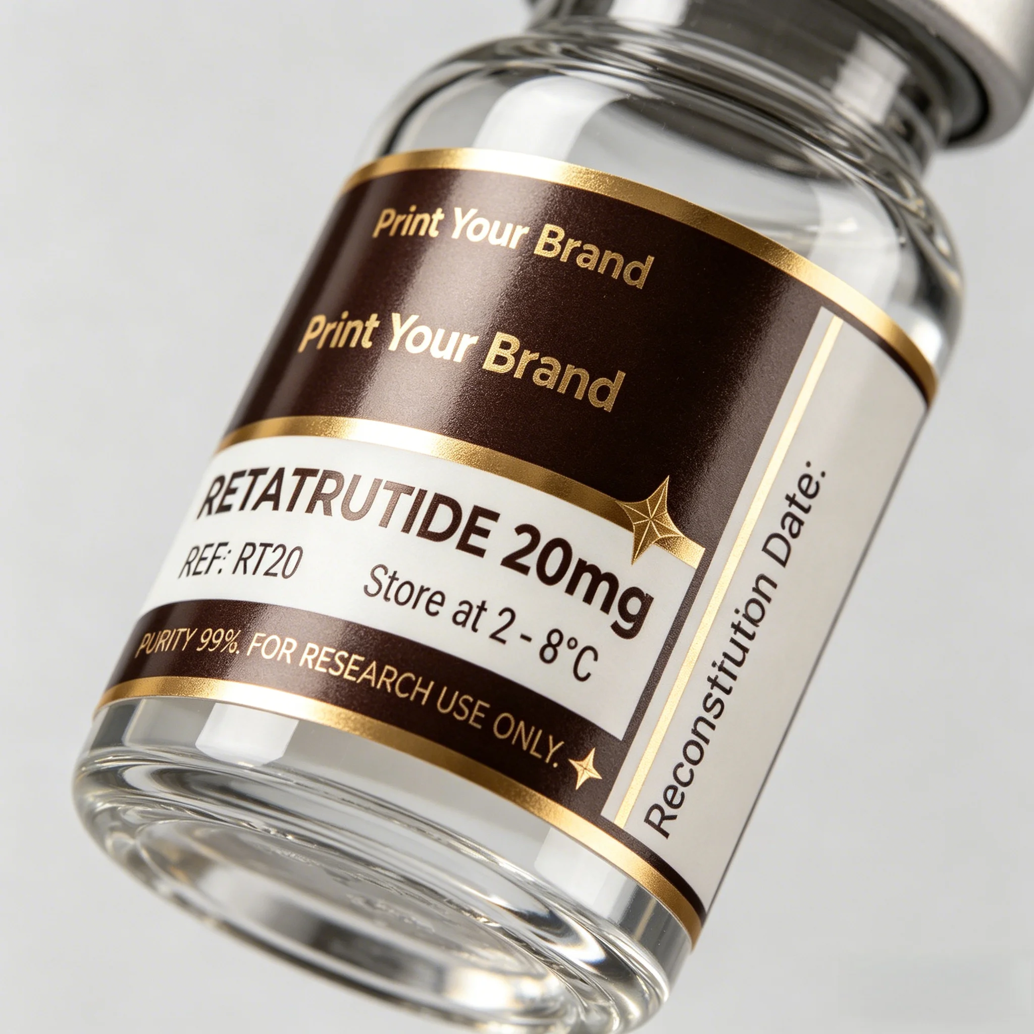 Premium Gold Foil Peptide Bottle Labels Waterproof HD Scratch Resistant Stickers for Medical Beauty 5ml 3ml 10ml Small Bottles
Premium Gold Foil Peptide Bottle Labels Waterproof HD Scratch Resistant Stickers for Medical Beauty 5ml 3ml 10ml Small Bottles