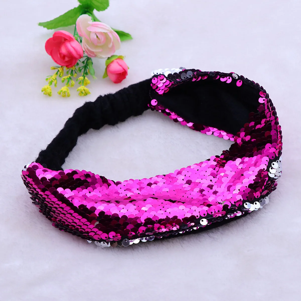 Резинка для волос с пайетками «Русалка», двусторонняя, аксессуар для волос, цвет розово-красный
Резинка для волос с пайетками «Русалка», двусторонняя, аксессуар для волос, цвет розово-красный