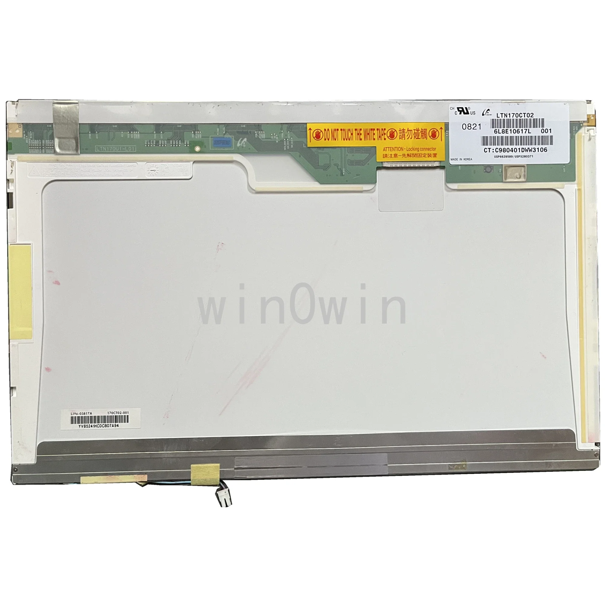 LTN170CT02 001 002 для Samsung 17,0 "WHGA 30-контактный Ccfl матовый ЖК-экран 1920x1200
LTN170CT02 001 002 для Samsung 17,0 "WHGA 30-контактный Ccfl матовый ЖК-экран 1920x1200