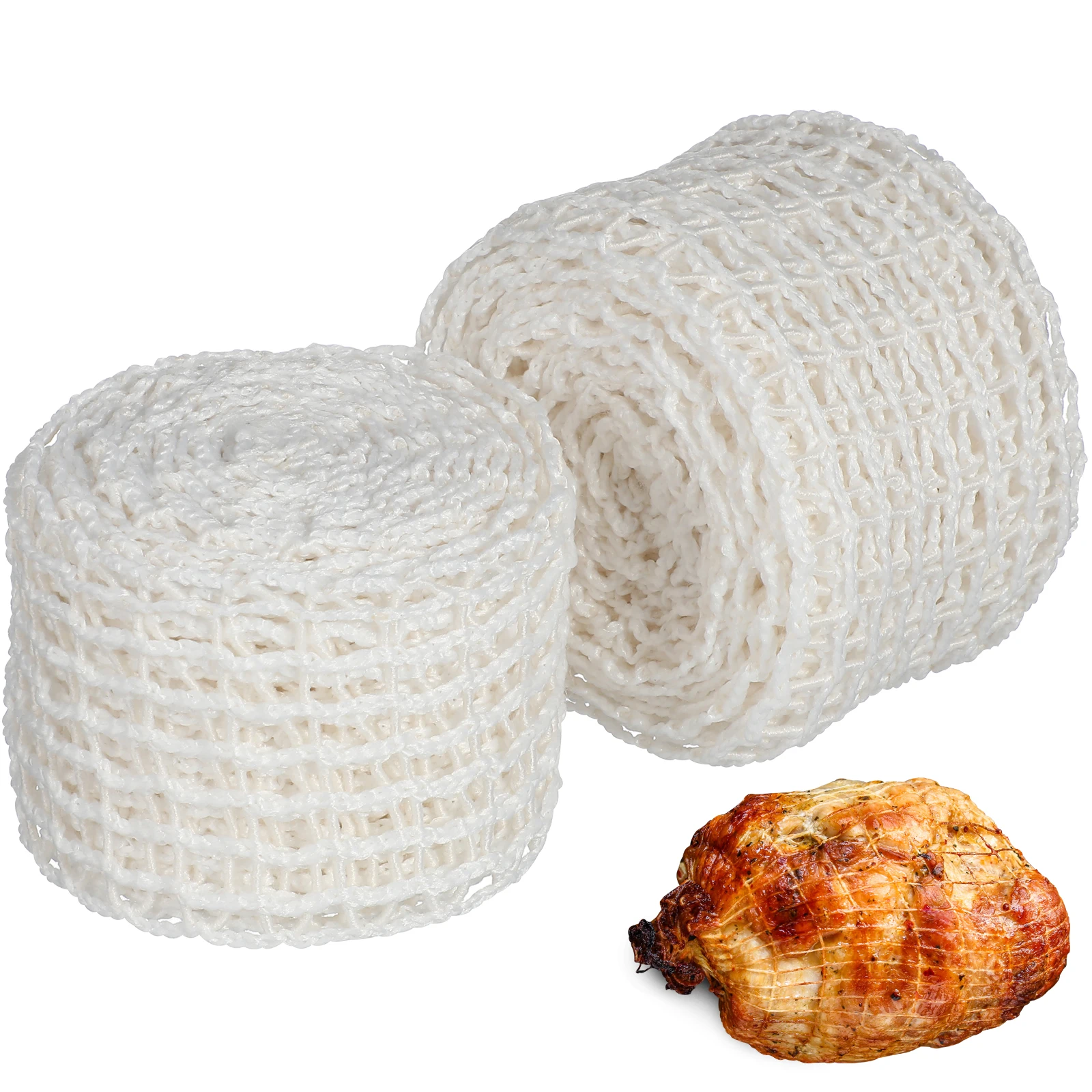 2Pcs Meat Netting Roll Cotton Ham Sock Kitchen Sauce flavored Barbecued String Sausage Ham Practical Packaging
2Pcs Meat Netting Roll Cotton Ham Sock Kitchen Sauce flavored Barbecued String Sausage Ham Practical Packaging