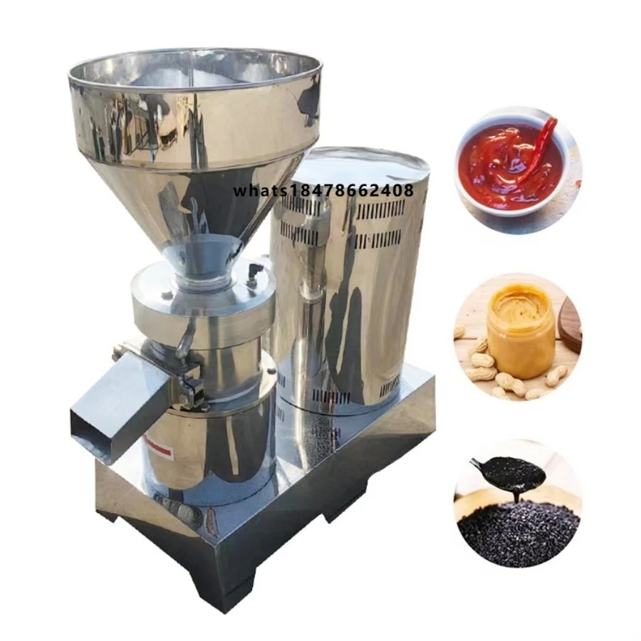 Cocoa Bean Sesame Soybean Corn Flour Small Grinder Maker Tahini Nut Peanut Butter Colloid Mill Machine 380V/220V
Cocoa Bean Sesame Soybean Corn Flour Small Grinder Maker Tahini Nut Peanut Butter Colloid Mill Machine 380V/220V