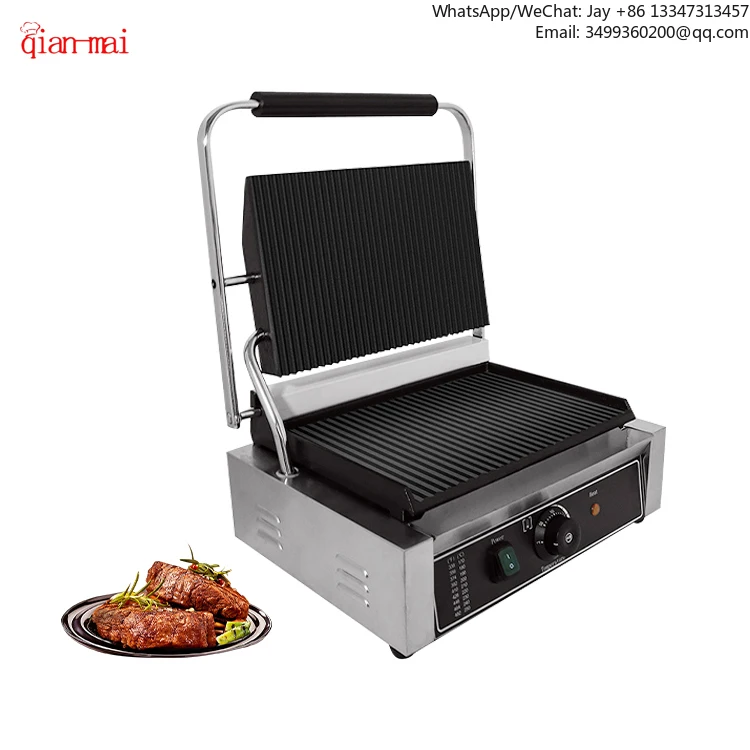 Commercial Double-side Contact Induction Griddle Sandwich Maker Press Panini Grill
Commercial Double-side Contact Induction Griddle Sandwich Maker Press Panini Grill