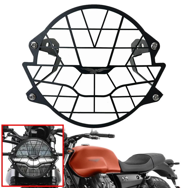 Motorcycle Headlight Guard Protector Cover Protection Grill Fit For Moto Guzzi V7 850 Stone V7 850 Special V9 Bobber 2021-2024
Motorcycle Headlight Guard Protector Cover Protection Grill Fit For Moto Guzzi V7 850 Stone V7 850 Special V9 Bobber 2021-2024