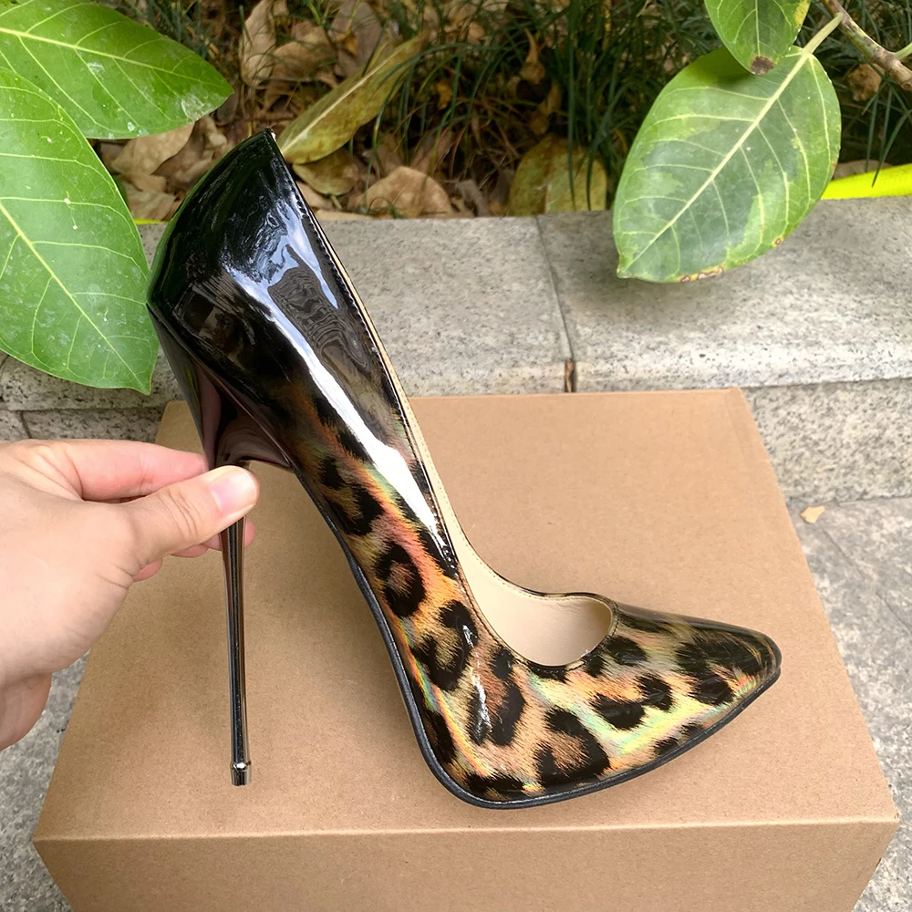 16cm Metal High Heels Stilettos Sexy Women Pumps Slip on Shiny Gold Leopard Fetish Model Party Night Club Unisex Shoes Plus Size
16cm Metal High Heels Stilettos Sexy Women Pumps Slip on Shiny Gold Leopard Fetish Model Party Night Club Unisex Shoes Plus Size