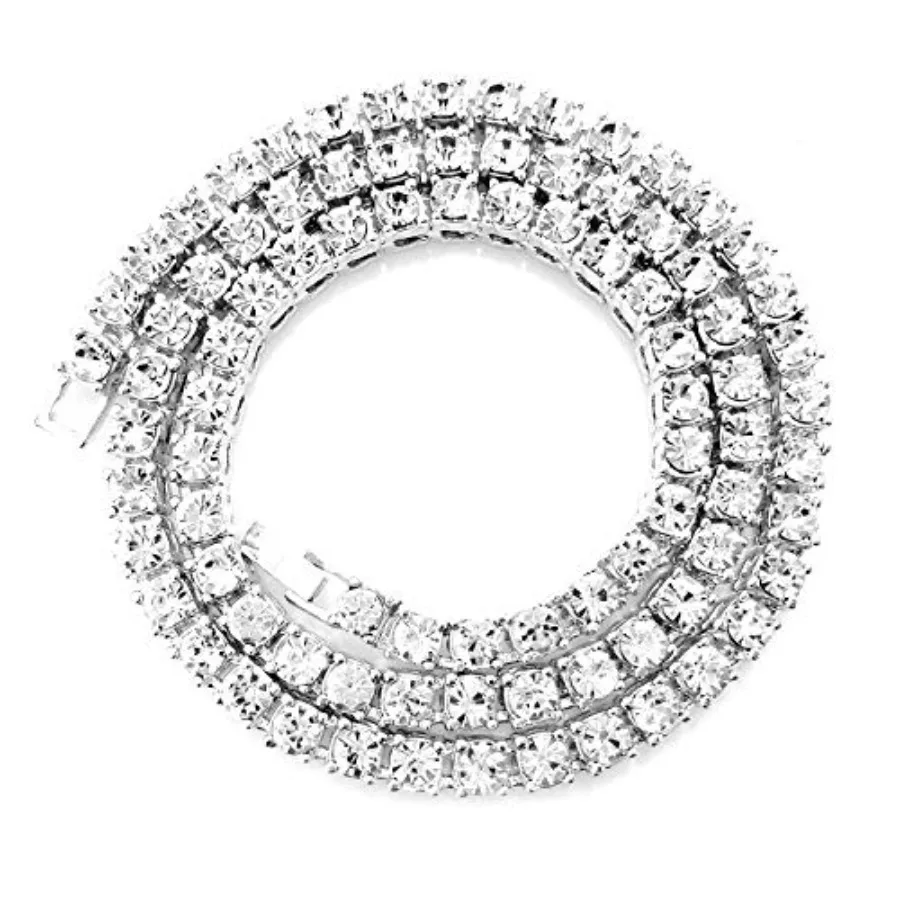 HH BLING EMPIRE Iced Out Diamond Tennis Chain Necklace for Men Women, Rhinestone Tennis Necklaces for Women and Teens, Tennis a
HH BLING EMPIRE Iced Out Diamond Tennis Chain Necklace for Men Women, Rhinestone Tennis Necklaces for Women and Teens, Tennis a
