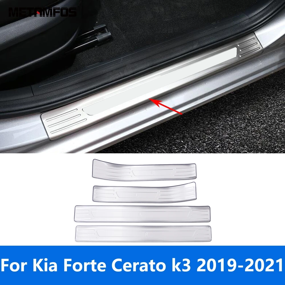 For Kia Forte Cerato k3 2019 2020 2021 Exterior Door Sill Protector Threshold Scuff Guard Plate Sticker Accessories Car Styling
For Kia Forte Cerato k3 2019 2020 2021 Exterior Door Sill Protector Threshold Scuff Guard Plate Sticker Accessories Car Styling