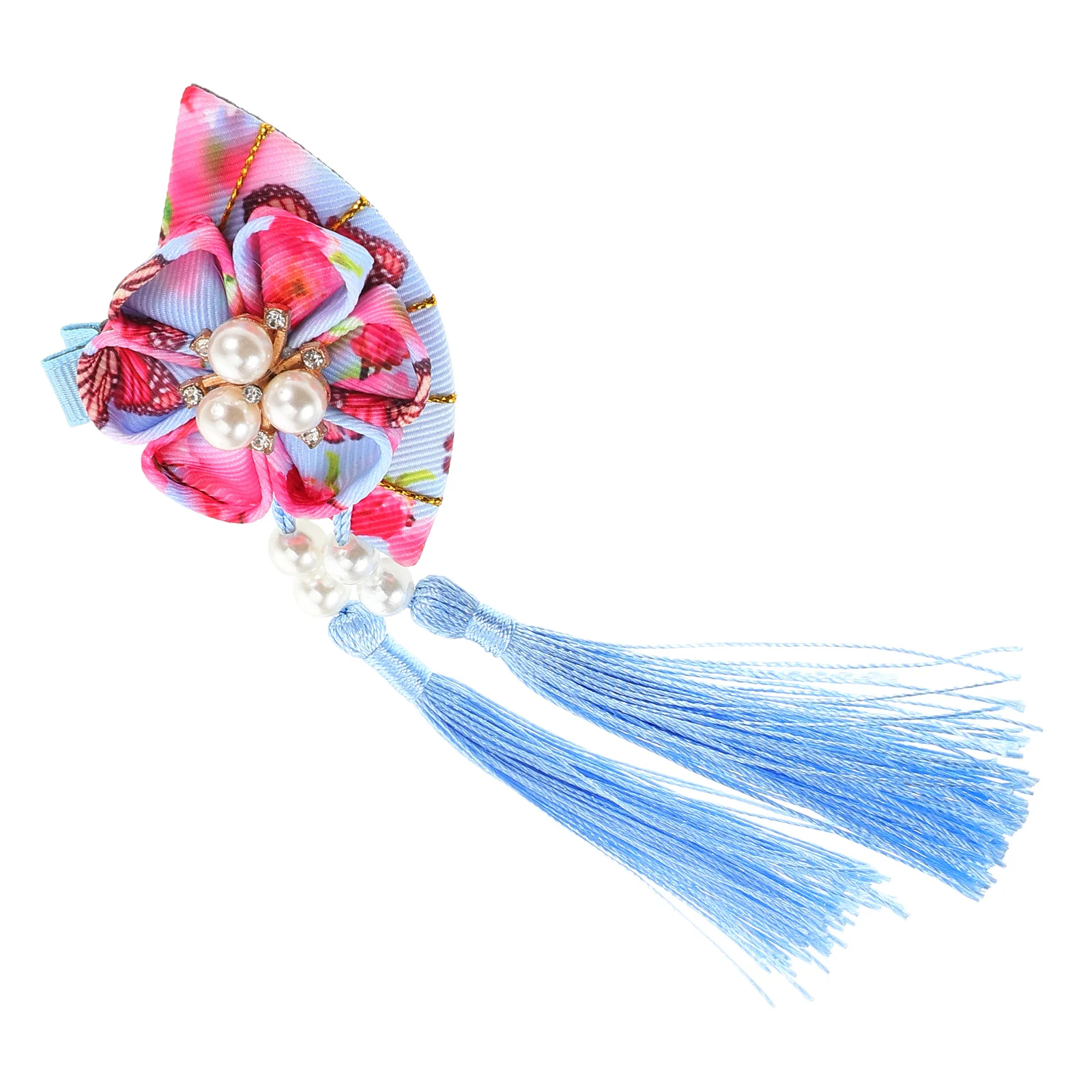 Japanese Kimono Hairpin Fan Tassel Decorations Women Girls White Clip Accessories Chinese Metal Flower Hair Clips Hanfu
Japanese Kimono Hairpin Fan Tassel Decorations Women Girls White Clip Accessories Chinese Metal Flower Hair Clips Hanfu