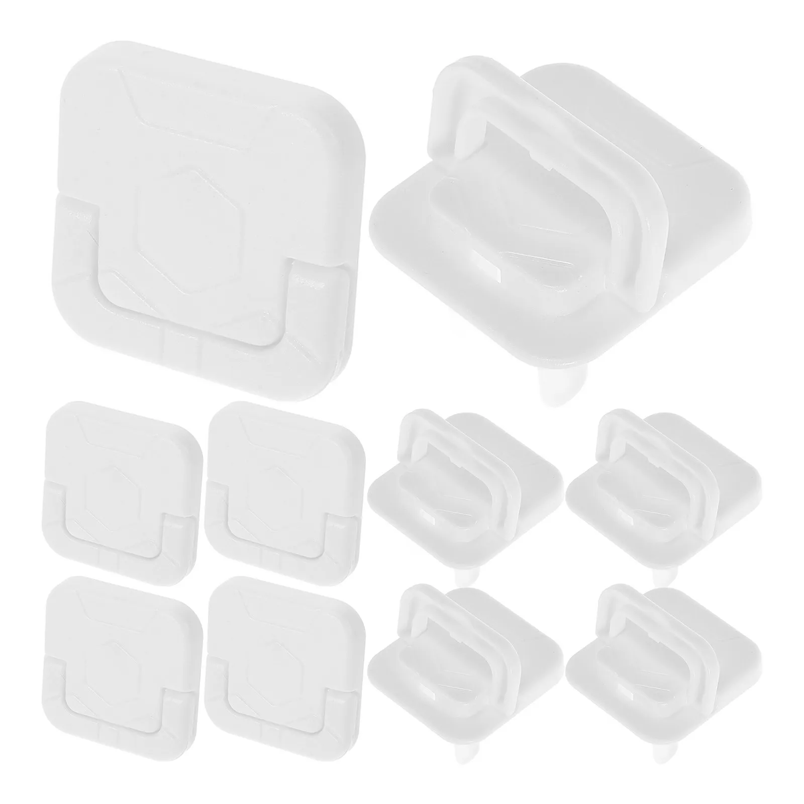 40 шт. белых защитных заглушек для розеток от поражения током для детей, совместимых с 3-контактными розетками
40 шт. белых защитных заглушек для розеток от поражения током для детей, совместимых с 3-контактными розетками