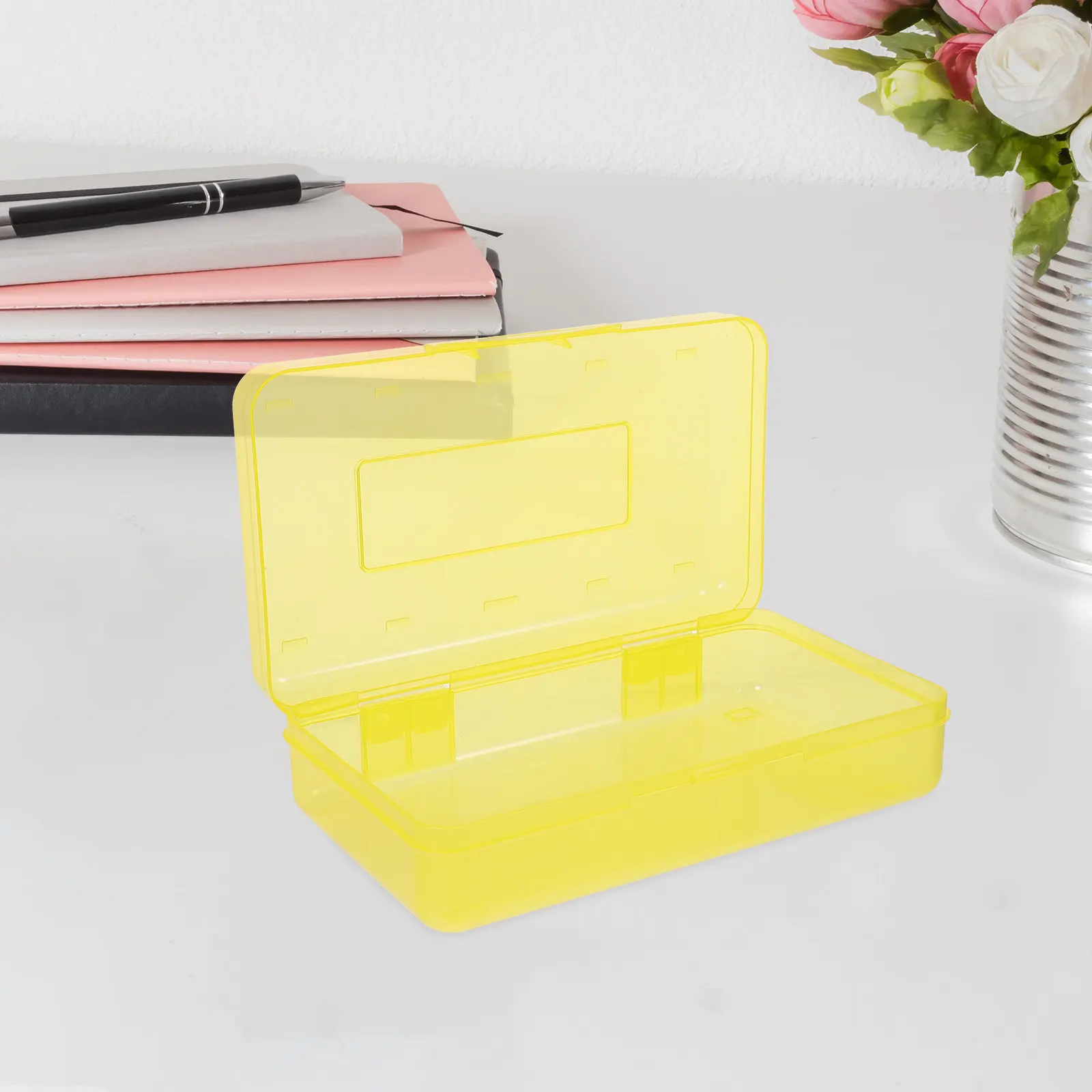 3Pcs Plastic Stationery Storage Box Multi-Function Pencil Case Organizer for Students Office Painting Supplies
3Pcs Plastic Stationery Storage Box Multi-Function Pencil Case Organizer for Students Office Painting Supplies