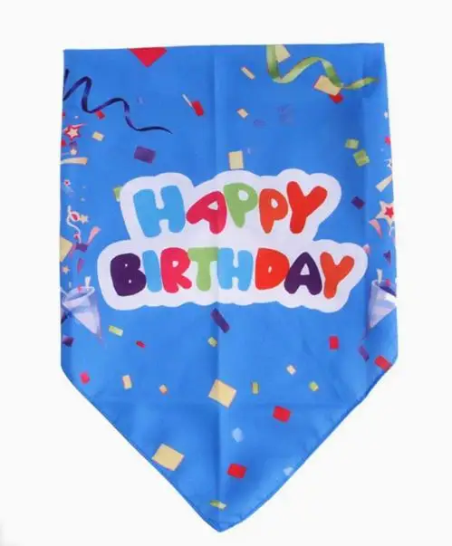 Pet Dog Cat Triangular Bandana Soft Stylish Birthday Scarf Neckerchief Small Dogs Cats Party Supplies Small Dog Scarf 
Pet Dog Cat Triangular Bandana Soft Stylish Birthday Scarf Neckerchief Small Dogs Cats Party Supplies Small Dog Scarf