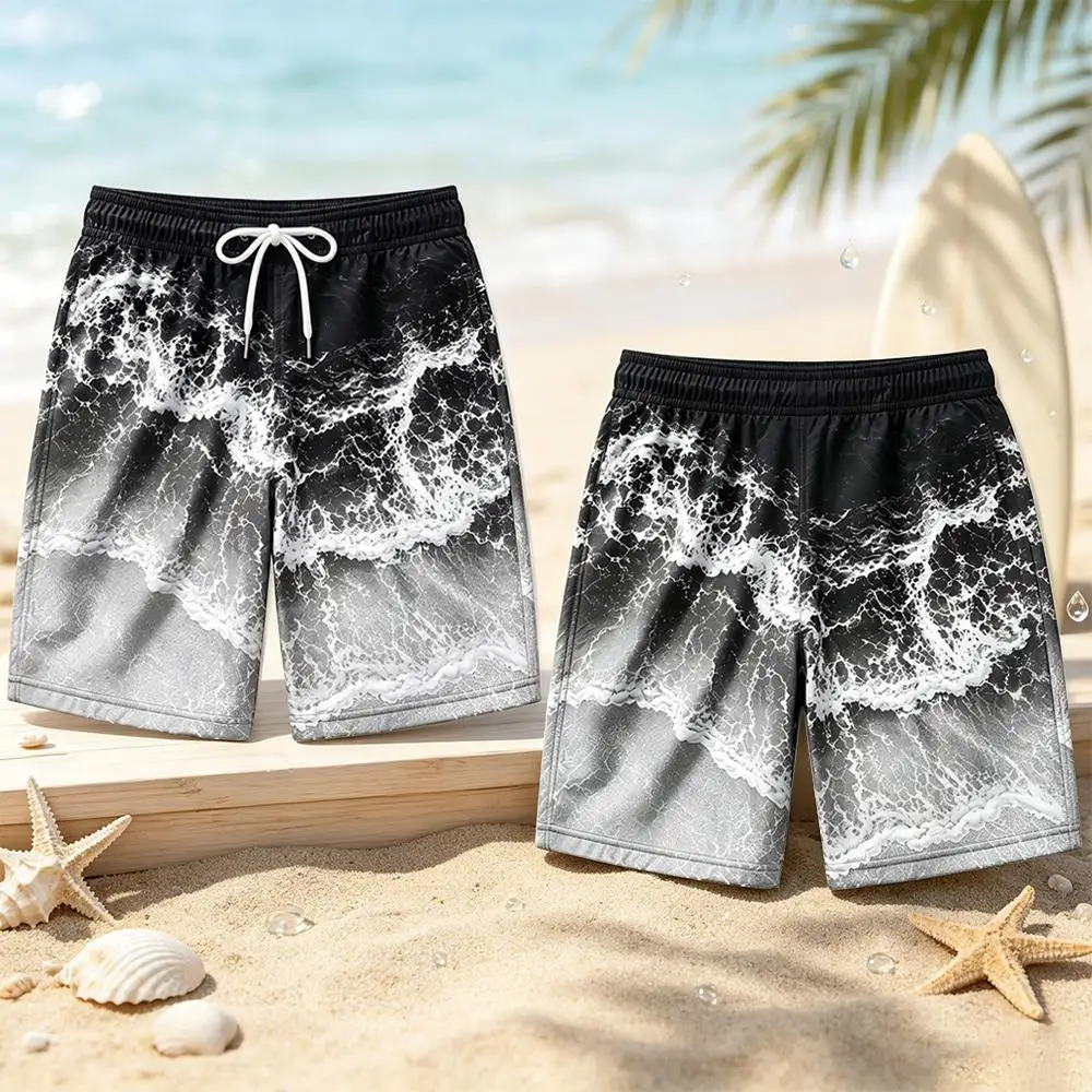 Men's Hawaiian Beach Shorts Summer Daily Casual Quick Dry Wave Sand 3D Print Swim Trunks Holiday Surfing Board Drawstring Shorts
Men's Hawaiian Beach Shorts Summer Daily Casual Quick Dry Wave Sand 3D Print Swim Trunks Holiday Surfing Board Drawstring Shorts