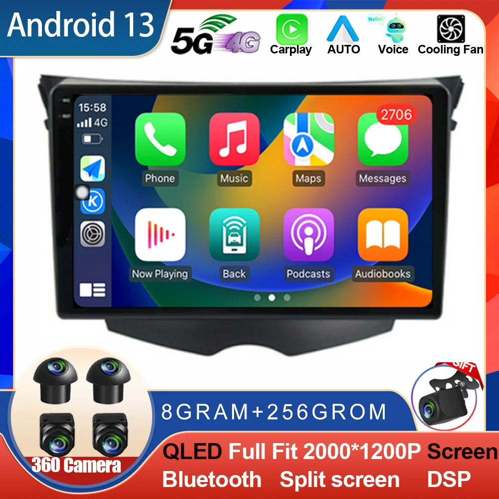 Android 14 For Hyundai Veloster FS 2011 - 2017 GPS Navigation Wireless Car Radio Multimedia Video Player BT 360 Camera Stereo 4G
Android 14 For Hyundai Veloster FS 2011 - 2017 GPS Navigation Wireless Car Radio Multimedia Video Player BT 360 Camera Stereo 4G