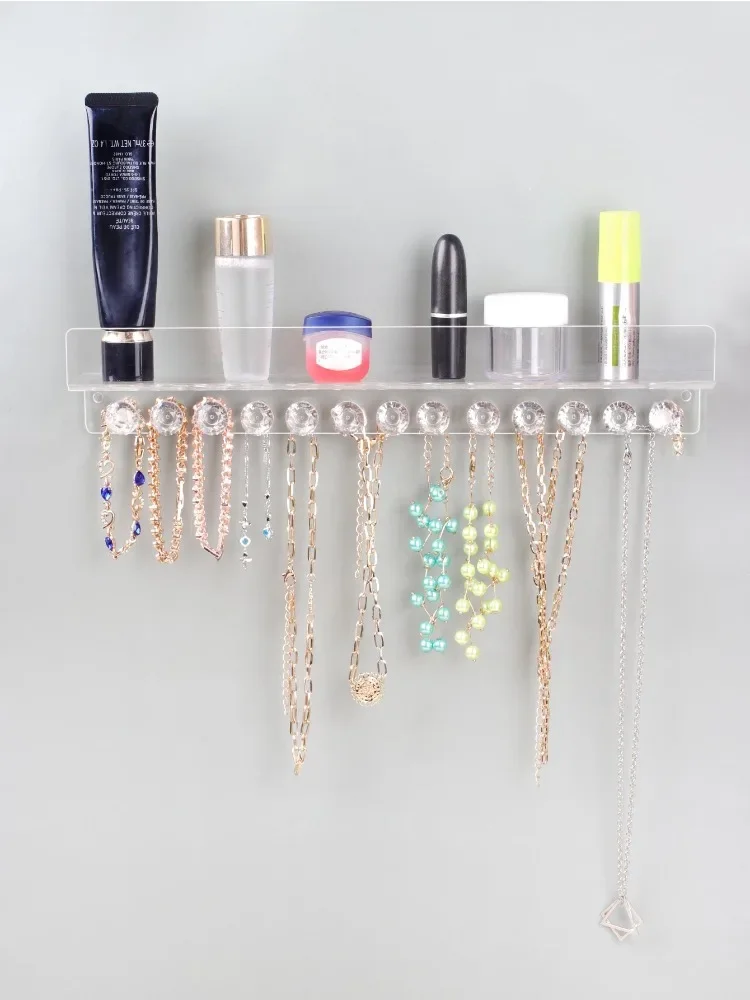Acrylic Wall Mounted Jewelry Rack Clear Crystal Design Hook Necklace Bracelet Hanger Holders Display Stand Organizer Bogg bag
Acrylic Wall Mounted Jewelry Rack Clear Crystal Design Hook Necklace Bracelet Hanger Holders Display Stand Organizer Bogg bag