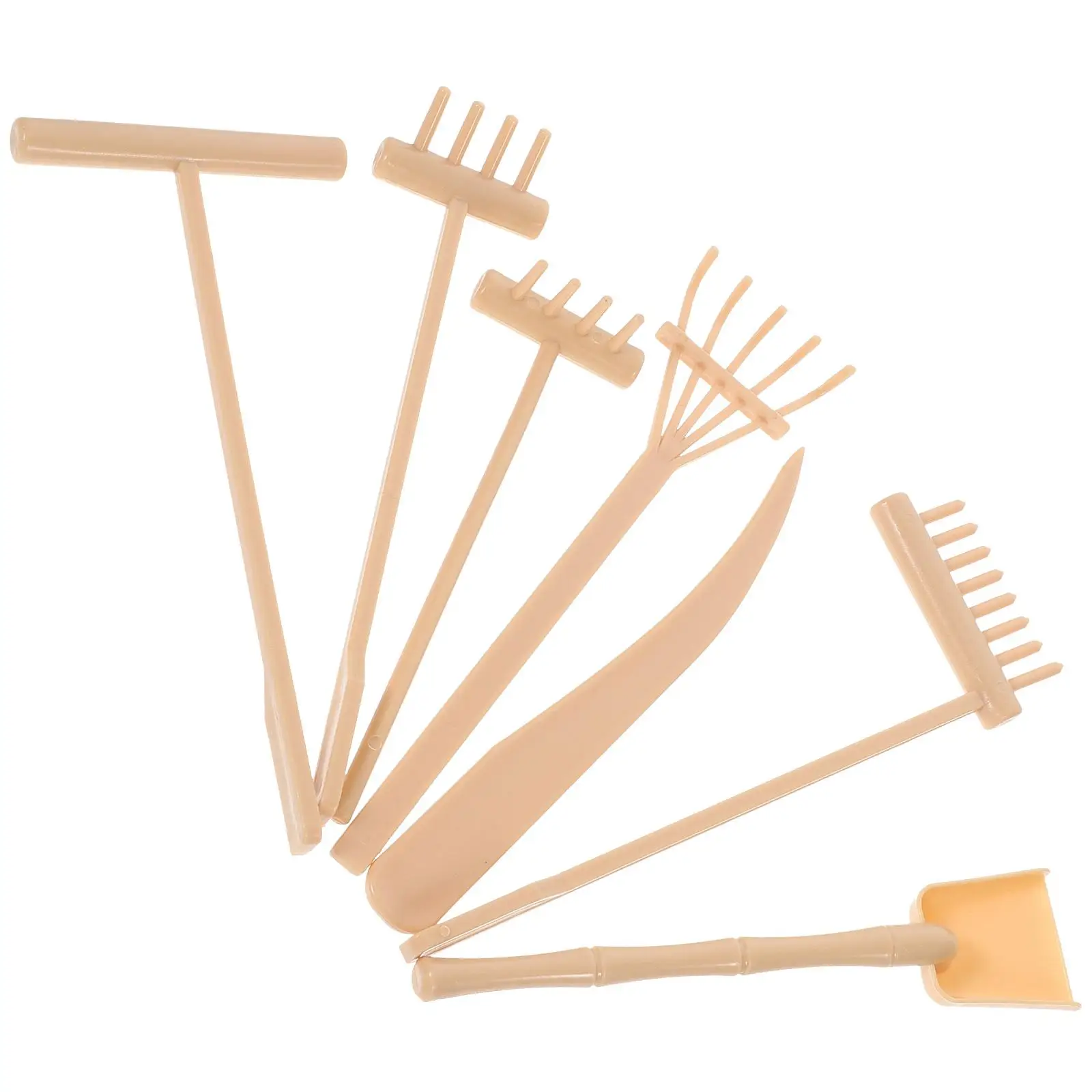 Mini Zen Garden Tools Plastic Rake Set Accessories Supplies Kit Toy Crafts Lightweight Durable Horticultural Meditation
Mini Zen Garden Tools Plastic Rake Set Accessories Supplies Kit Toy Crafts Lightweight Durable Horticultural Meditation