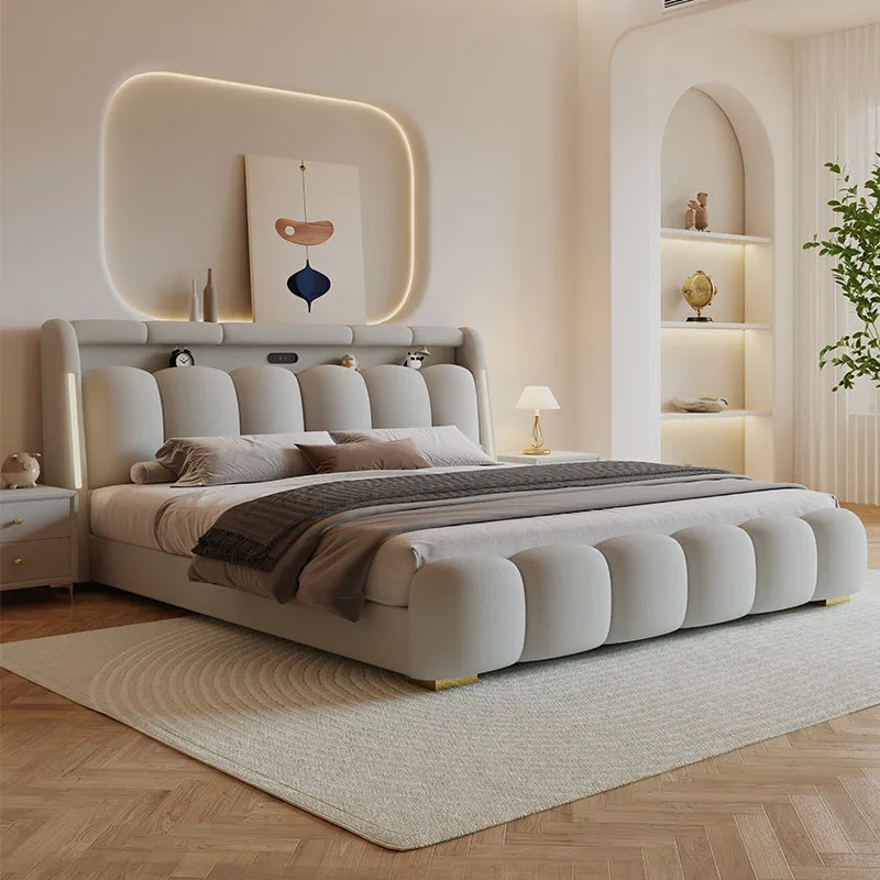 European Modern Bed Children Floor Design Space Saving Sleeping Headboards Bed Luxury Single Letto Matrimoniale Home Furniture
European Modern Bed Children Floor Design Space Saving Sleeping Headboards Bed Luxury Single Letto Matrimoniale Home Furniture