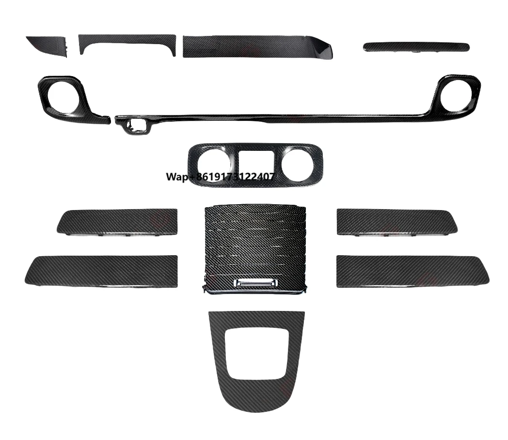2025 G CLASS W465 G63 G500 Dry Carbon Fiber Interior Accessories Dashboard Cover and Other Decorative Parts
2025 G CLASS W465 G63 G500 Dry Carbon Fiber Interior Accessories Dashboard Cover and Other Decorative Parts