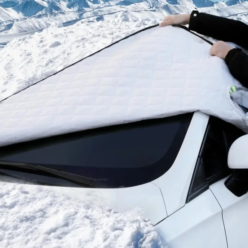 Car windshield snow shield sunshade waterproof protector, car 9-piece magnetic cover, car front windshield cover
Car windshield snow shield sunshade waterproof protector, car 9-piece magnetic cover, car front windshield cover
