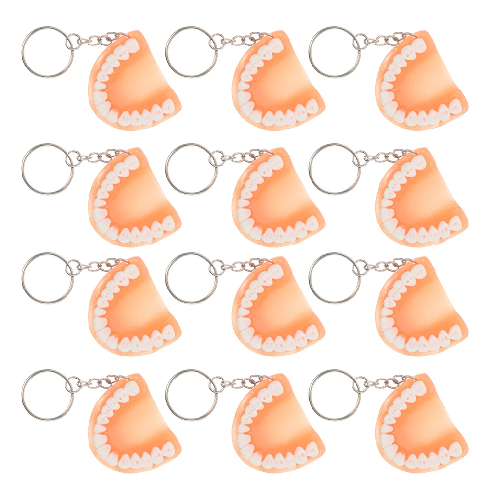 12 Pcs Denture Keychain Resin Tooth Bag Charm Halloween Party Favors Fun Keychains nament Decorative Cool
12 Pcs Denture Keychain Resin Tooth Bag Charm Halloween Party Favors Fun Keychains nament Decorative Cool