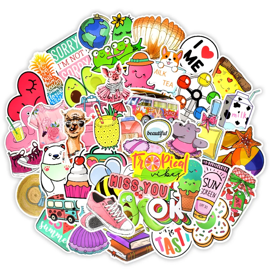 100 PCS Kawaii Cartoon Stickers for Girls Toys Anime Animal Funny Waterproof Stickers for Laptop Suitcase Motorcycle Guitar Cars
100 PCS Kawaii Cartoon Stickers for Girls Toys Anime Animal Funny Waterproof Stickers for Laptop Suitcase Motorcycle Guitar Cars